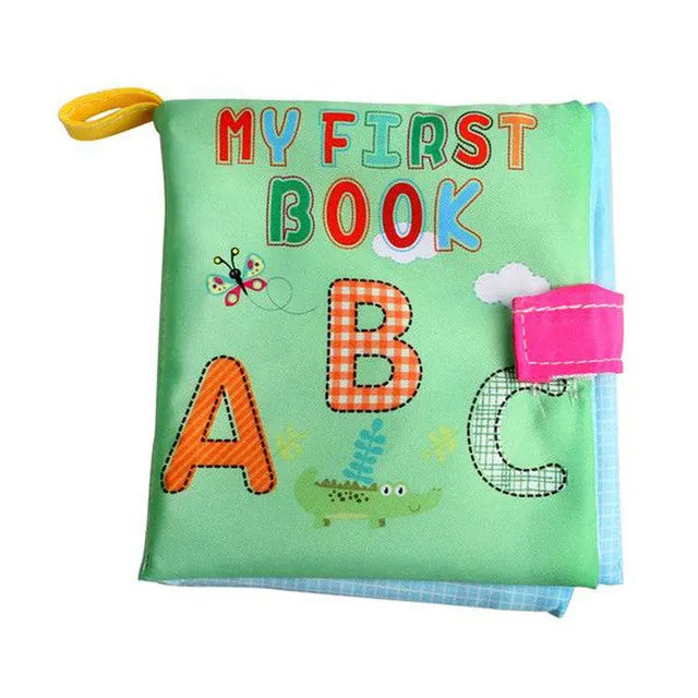 4 Style Baby Toys Soft Cloth Books Rustle Sound Infant Educational Stroller Rattle Toy Newborn Crib Bed Baby Toys 0-36 Months