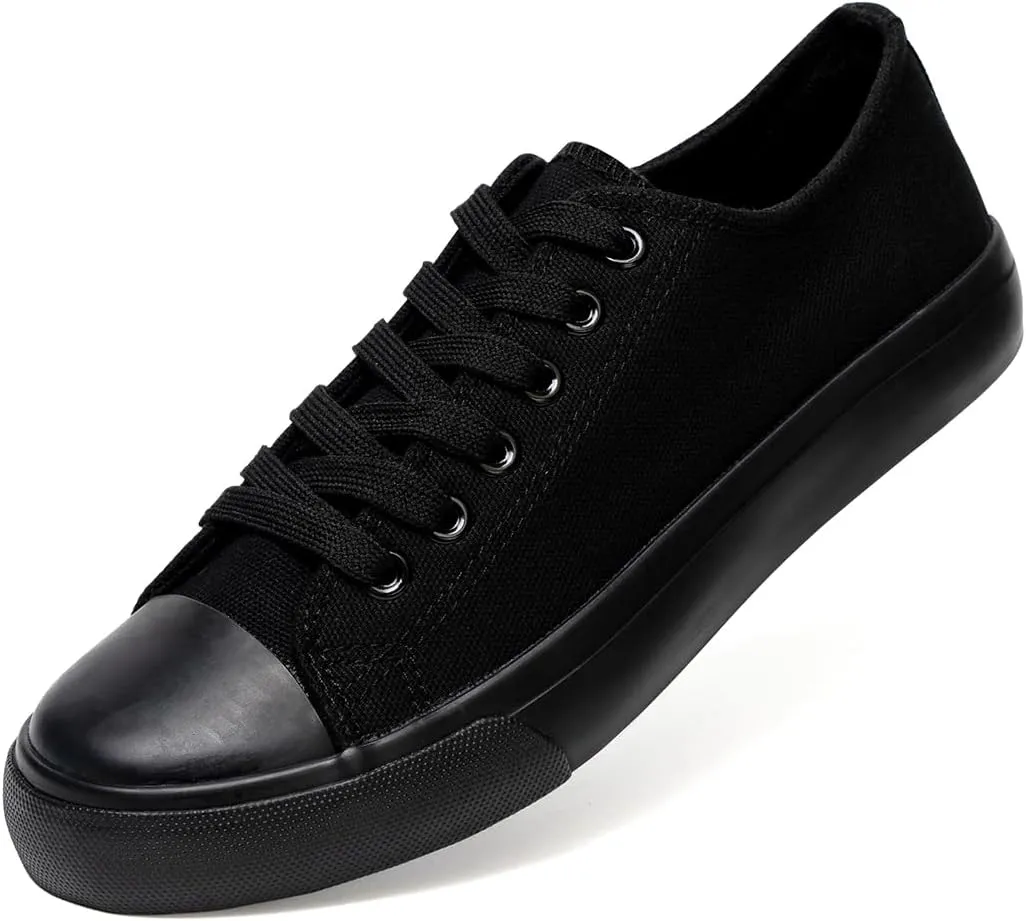 Canvas Shoes for Women Casual Low Top Sneakers Fashion Womens Tennis Shoes for Everyday Wear