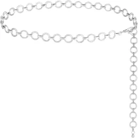 FIORETTO Chain Belt for Women Metal Waist Chain Fashion Multilayer Chain Belts for Dress