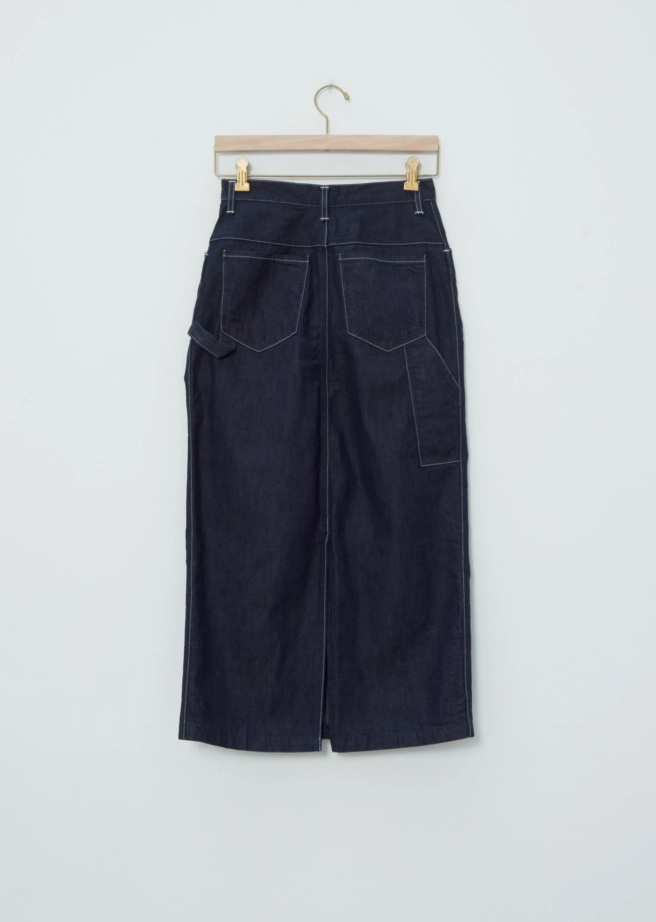 Hard Twist Denim Skirt