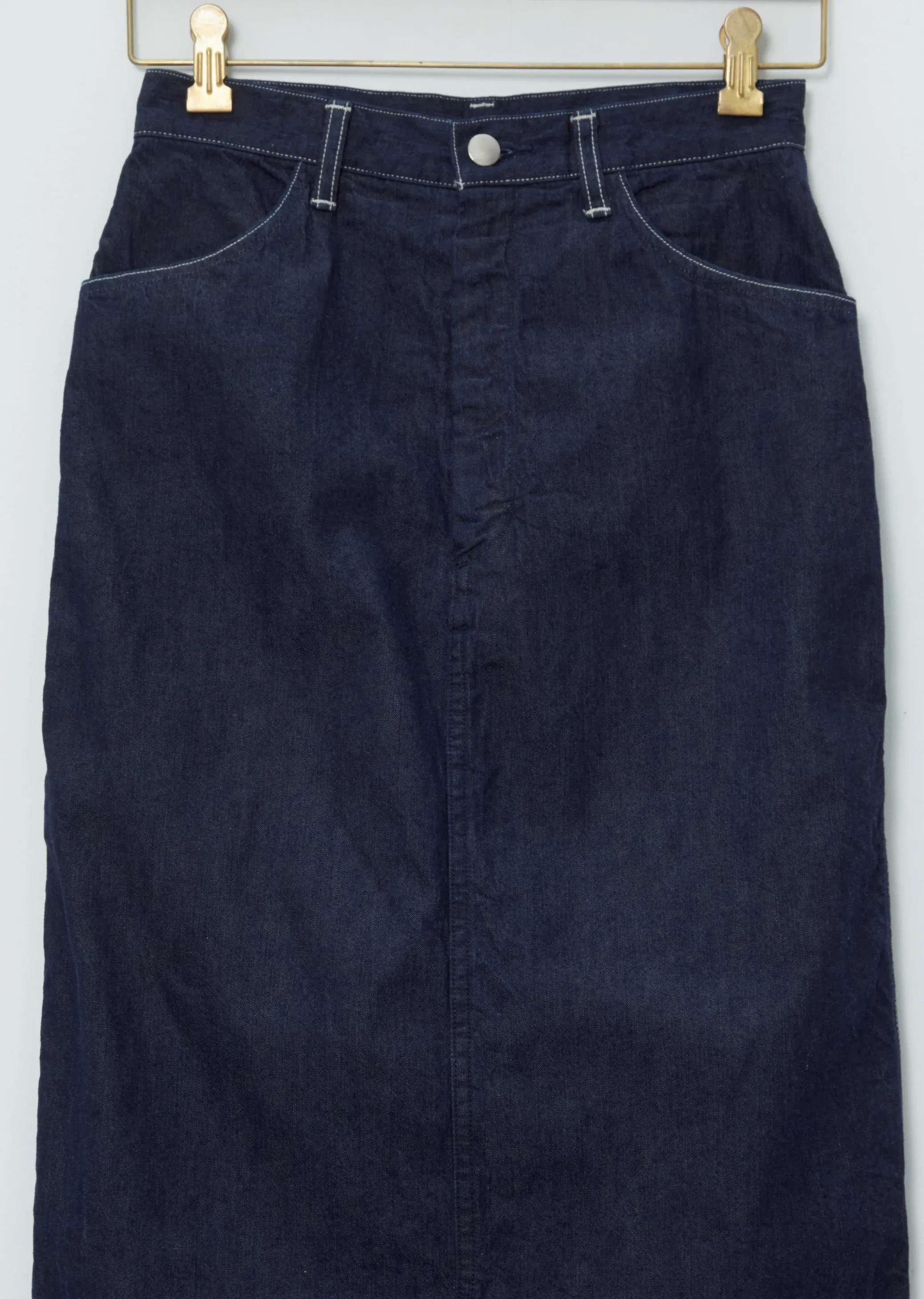 Hard Twist Denim Skirt