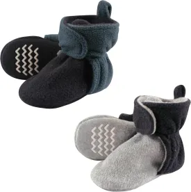 Hudson Baby Unisex-Child Cozy Fleece Booties Winter Accessory Set