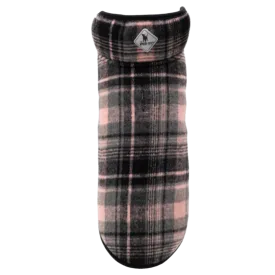 Jacket | Alpine Light Pink & Black Plaid