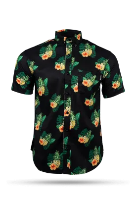Pineapple Grenade Collection - Casual Button Down Shirt